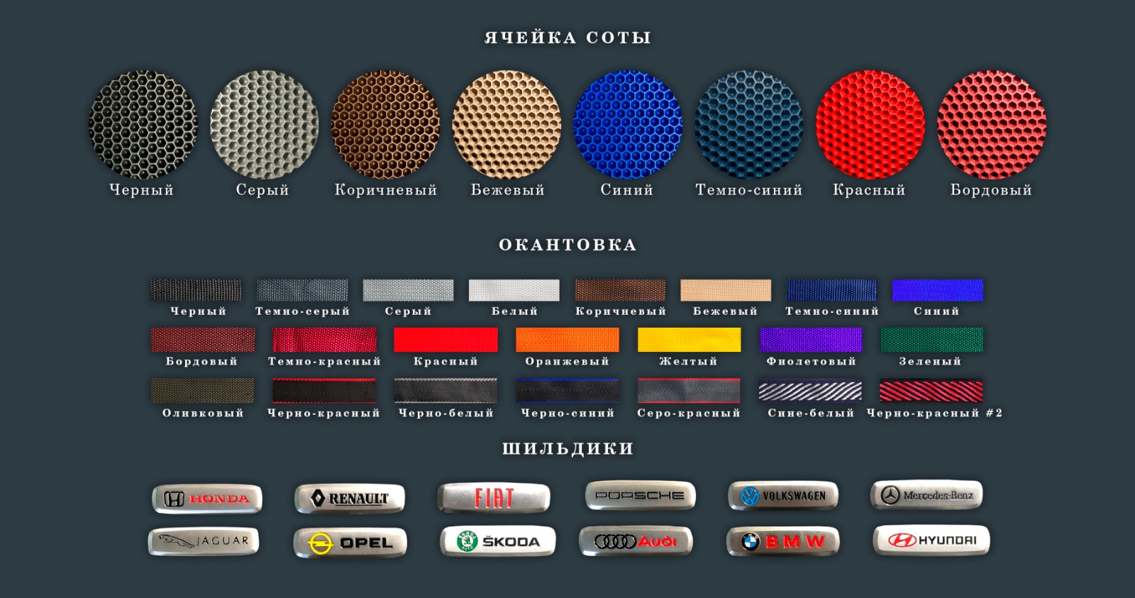 EVA коврики без бортов для CHERY